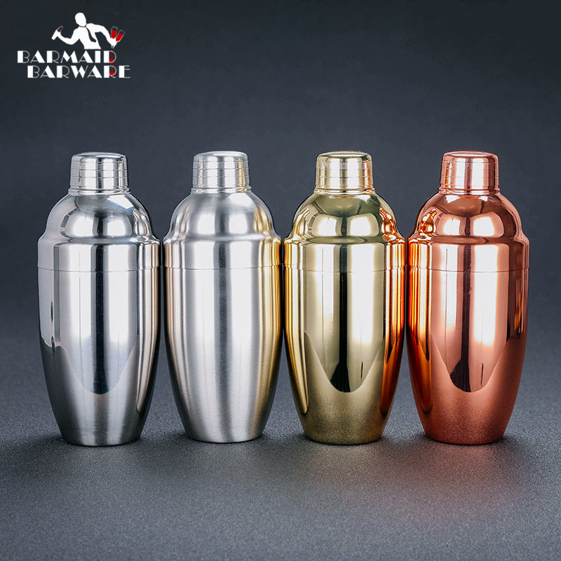 Stainless Steel Cocktail Boston Bar Shaker Bar Wine Martini Drink Mixer Set Party Bartender Tool Kit