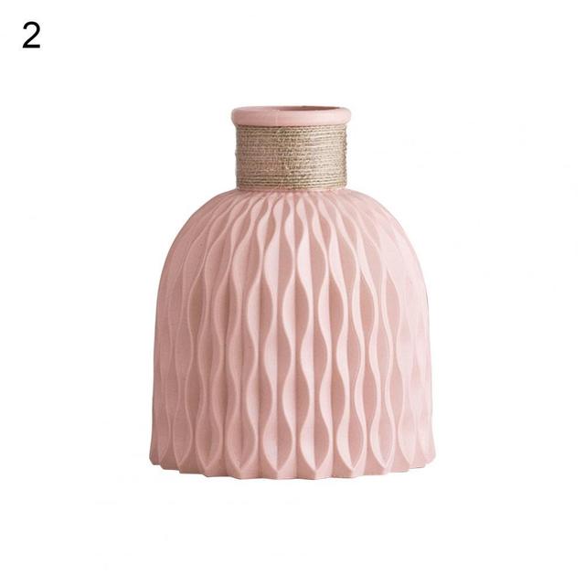 Flower Vase Pot Modern Style Flower Vase Exquisite Workmanship Ornamental Flower Display Centrepiece Decor for Home