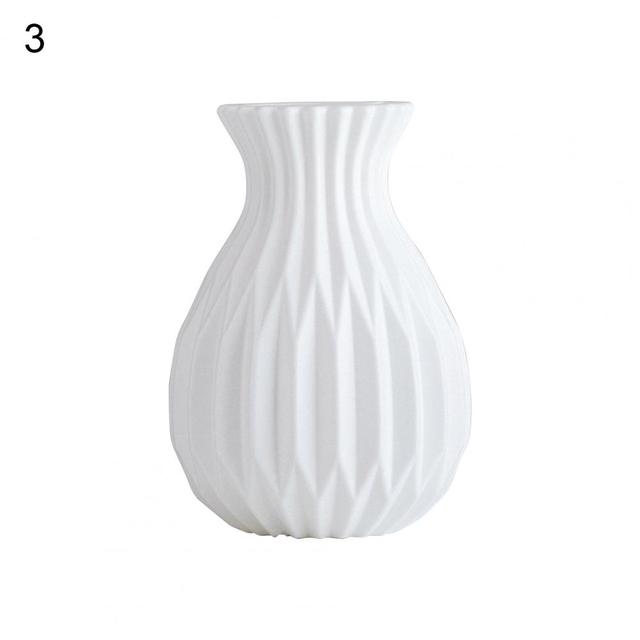 Flower Vase Pot Modern Style Flower Vase Exquisite Workmanship Ornamental Flower Display Centrepiece Decor for Home