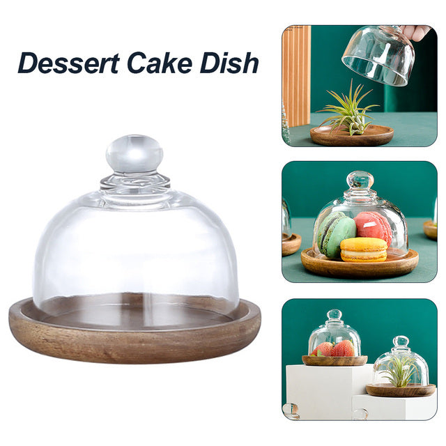 Mini Dessert Serving Stand with Dome Lid