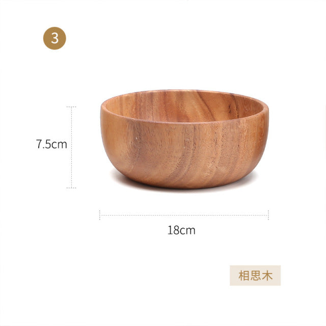 Acacia Wooden Bowl