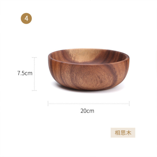 Acacia Wooden Bowl