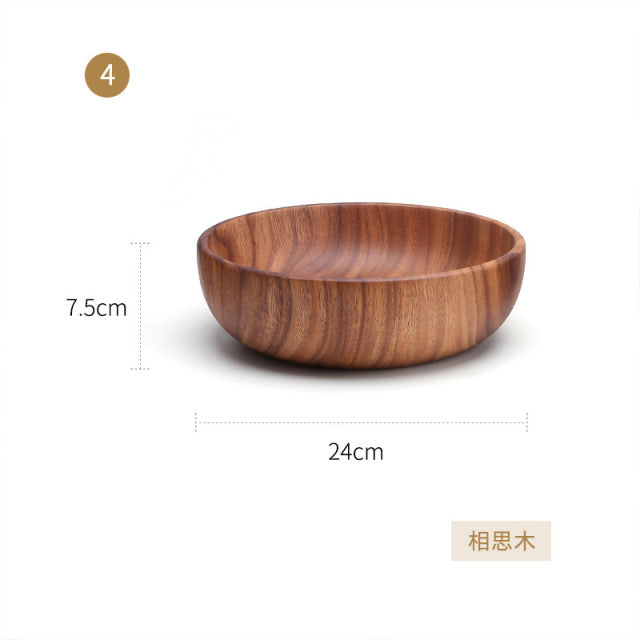 Acacia Wooden Bowl